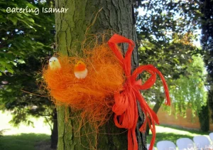 Catering Isamar - nido de decoración