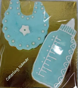 Catering Isamar - biberón y plato de gominola