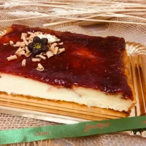 Catering Isamar - Tarta de Queso con Frambuesa